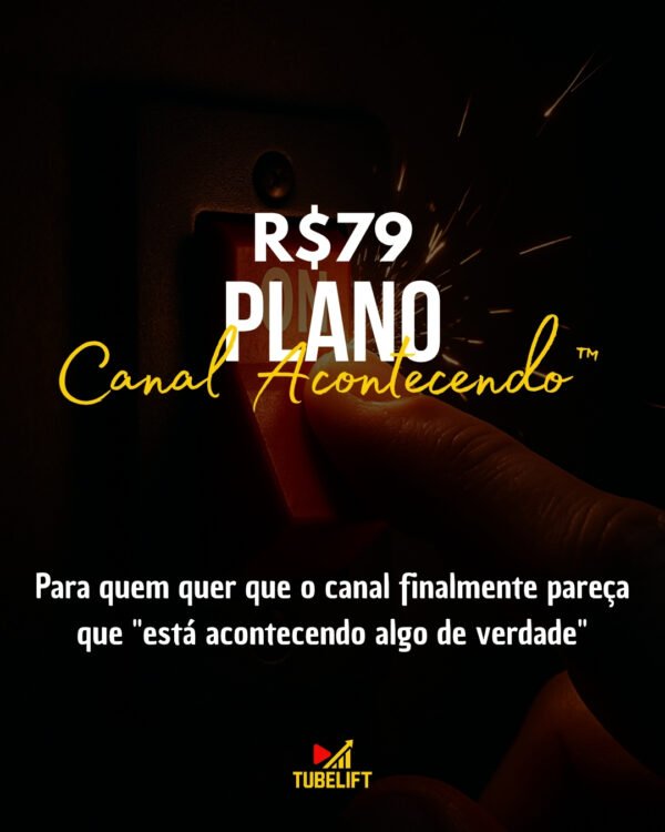 Plano canal acontecendo