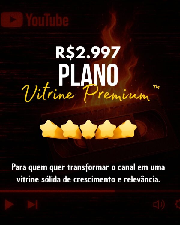 Plano Vitrine premium